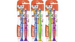 Produktbild von elmex® Kinder-Zahnbürste Doppelpack (3-6 Jahre) weich