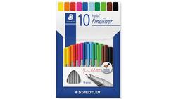 Produktbild von STAEDTLER Fineliner triplus® 10er Etui