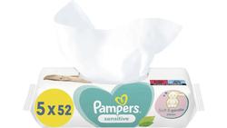 Produktbild von Pampers Feuchte Tücher Sensitive 2x
