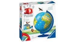 Produktbild von Ravensburger Puzzle - 3D Puzzle-Ball - Kinderglobus in deutscher Sprache, 180 Teile
