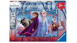 Produktbild von Ravensburger Puzzle - Frozen, Reise ins Ungewisse, 2x12 Teile