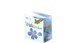 Produktbild von folia Washi-Sticker Blüten blau
