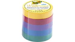 Produktbild von folia Washi-Tape 5er-Set basic