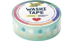 Produktbild von folia washi-Tape Hotfoil Ananas gold
