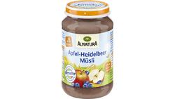 Produktbild von Alnatura Apfel-Heidelbeer-Müsli (Baby)