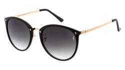 Produktbild von GNTM Sonnenbrille schwarz mit goldenen Metallbügel