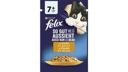 Produktbild von felix Katzennassfutter So gut wie es aussieht in Gelee Senior mit Huhn