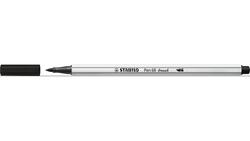 Produktbild von STABILO® Premium-Filzstift Pen 68 brush schwarz