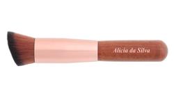 Produktbild von Alicia da Silva Foundationpinsel schräg aus Holz