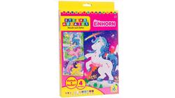 Produktbild von Sticky Mosaics - Glitzer Einhorn