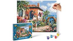 Produktbild von Schipper Malen nach Zahlen - Motiv Gruppe Klassiker / Tiere - Ferienhaus am Meer