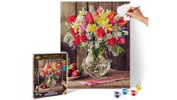 Produktbild von Schipper Malen nach Zahlen - Motiv Gruppe Premium - Ein Gruß aus dem Bauerngarten