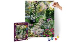 Produktbild von Schipper Malen nach Zahlen - Motiv Gruppe Premium - Mein schöner Garten