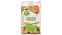 Produktbild von BIO PRIMO Vollkorn-Knäckebrot – Käse & Kürbiskern