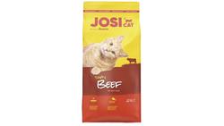 Produktbild von JosiCat Tasty Beef Trockenfutter für ausgewachsene Katzen