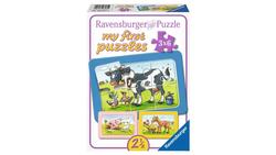 Produktbild von Ravensburger Puzzle - my first Rahmenpuzzle - Gute Tierfreunde, 6 Teile