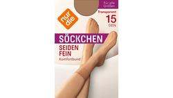 Produktbild von NUR DIE Damen Söckchen Seidenfein