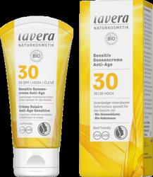Produktbild von lavera Sensitiv Sonnencreme Anti-Age LSF 30
