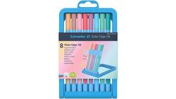 Produktbild von Schneider Kugelschreiber Pastell 8er Klapp-Etui