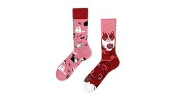 Produktbild von MANY MORNINGS Unisex Socken Playful Cat Regular 1 Paar
