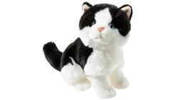 Produktbild von Heunec - Misanimo - Katze schwarz-weiß sitzend 24cm