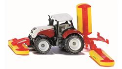 Produktbild von SIKU 1672 Super - Steyr mit Pöttinger Mähwerkskombination