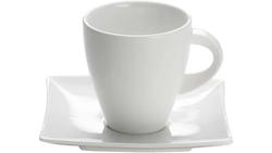 Produktbild von MAXWELL & WILLIAMS East meets West Tasse mit Untertasse 170ml, Porzellan
