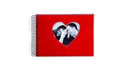 Produktbild von goldbuch Spiralalbum Rosso, rotes Herz 17x23 cm
