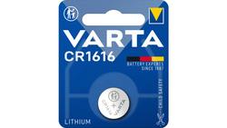 Produktbild von VARTA ELECTRONICS Knopfzelle Lithium CR 1616  3V - 1 Stück