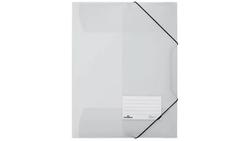 Produktbild von DURABLE Eckspanner A4 transparent mit Beschriftungsfenster