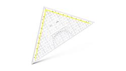 Produktbild von ARISTO Geometrie-Dreieck mit Griff 32,5cm
