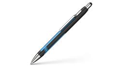 Produktbild von Schneider Kugelschreiber Epsilon XB schwarz/cyan - Mine blau