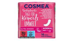 Produktbild von Cosmea® Comfort Plus Ultra Binden, Geruchsschutz, Normal, 16 Stück