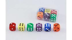 Produktbild von Weible Spiele - 6 Würfel Marmor