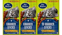 Produktbild von Pet Bistro Katzensnack Knabbersticks mit Geflügel und Leber