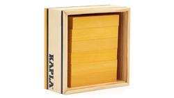 Produktbild von Kapla - Holzbausteine, gelb, 40er Box