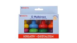Produktbild von RHEITA 12 Malbirnen/Wachsmaler