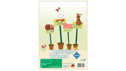 Produktbild von Pebaro - Laubsägevorlage DIN A4, 1 Platte, Kräuterstecker