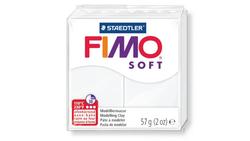 Produktbild von FIMO - 8020-0 soft Ofenhärtende Modelliermasse weiß