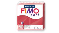 Produktbild von FIMO - 8020-26 soft Ofenhärtende Modelliermasse kirschrot
