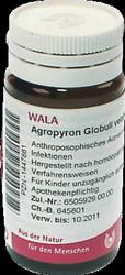 Produktbild von AGROPYRON Globuli velati 20 g