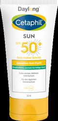 Produktbild von CETAPHIL Sun Daylong SPF 50+ sens.Gel-Fluid Gesich 50 ml