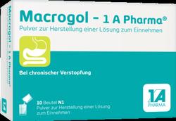 Produktbild von MACROGOL-1A Pharma Plv.z.Her.e.Lsg.z.Einnehmen 10 St