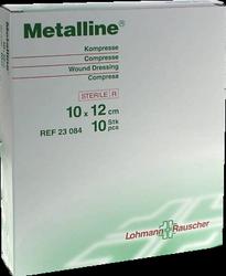 Produktbild von METALLINE Kompressen 10x12 cm steril 10 St