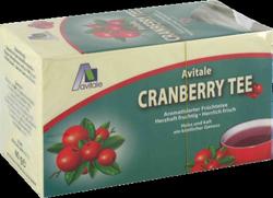 Produktbild von CRANBERRY TEE Filterbeutel 20 St