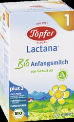Produktbild von TÖPFER Lactana Bio 1 Pulver 600 g