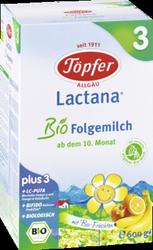 Produktbild von TÖPFER Lactana Bio 3 Pulver 600 g