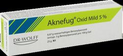 Produktbild von AKNEFUG oxid mild 5% Gel 25 g