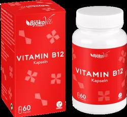 Produktbild von VITAMIN B12 VEGAN Kapseln 1000 µg Methylcobalamin 60 St