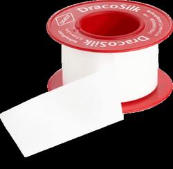 Produktbild von DRACOSILK Rollenpflaster 2,5 cmx5 m o.Schutzring 12 St